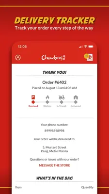 Chowking Philippines android App screenshot 1